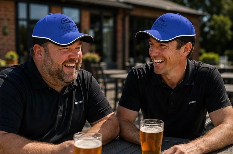 Team dogshot Golf Cap - Royal Blue / Black / White