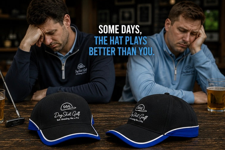Team Dogshot Golf Cap - Baguette Blue / Blue / White