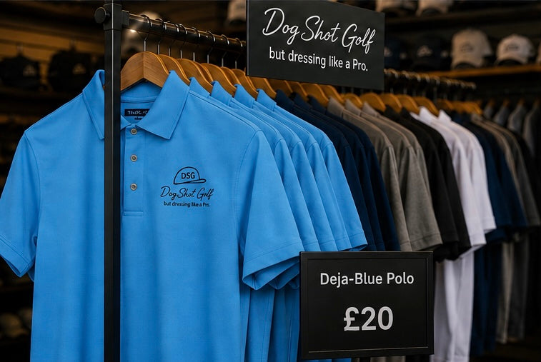 Lightweight Summer Polo - Deja-Blue