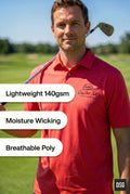 DSG Summer Polo - Rubester Red
