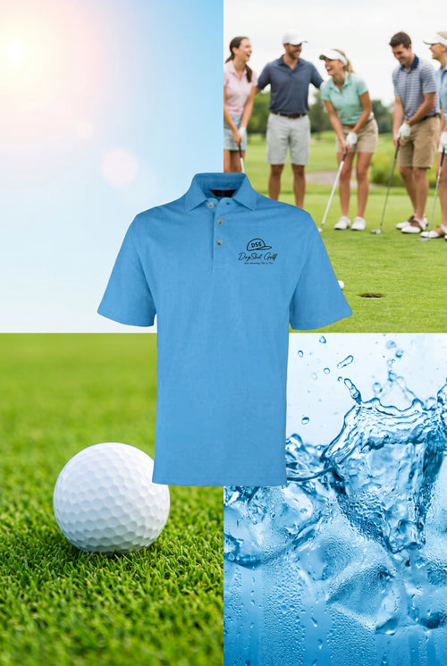 DSG Summer Polo - Deja-Blue