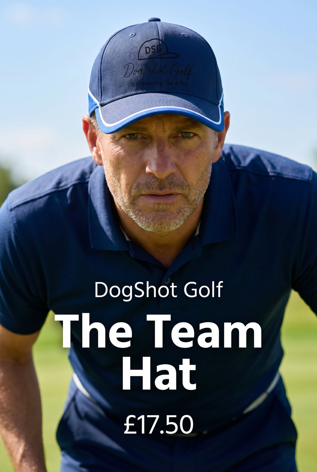 DSG Teamwork Golf Cap - Baguette Blue / Blue / White