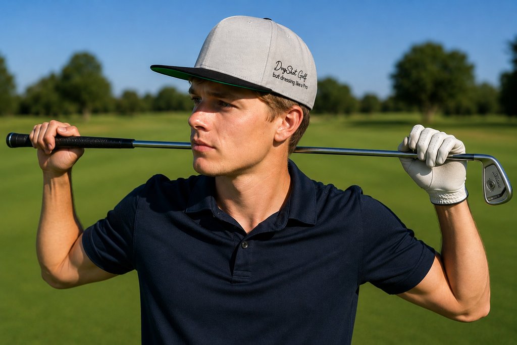 Flat Peak Cap - Sky Grey / Black