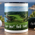 Tiger-line? Hell Yeah! — Golf Mug