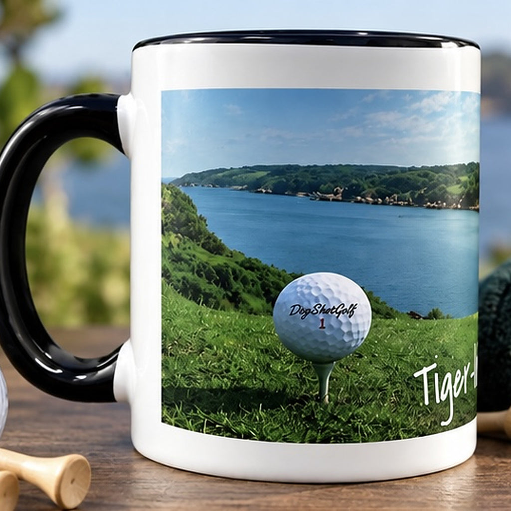 Tiger-line? Hell Yeah! — Golf Mug